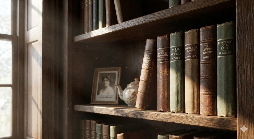 Edwardian Bookshelf